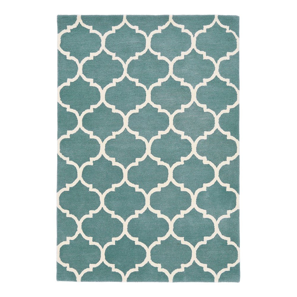 Kék kézi szövésű gyapjú szőnyeg 160x230 cm Albany – Asiatic Carpets