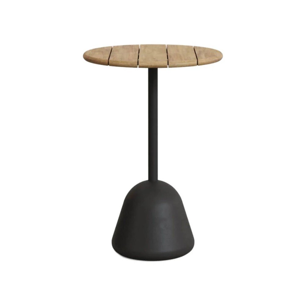 Kerek bárasztal akácfa asztallappal ø 70 cm Saura – Kave Home
