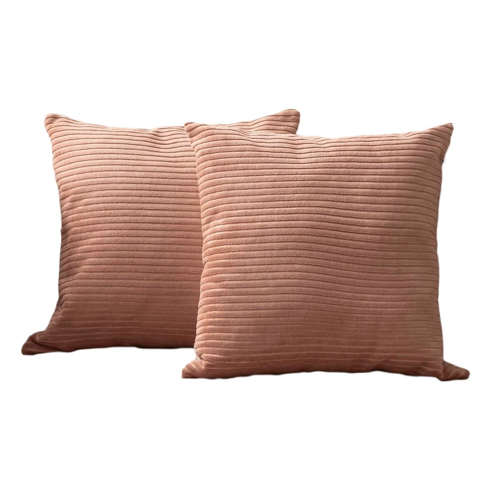 Kordbársony párnahuzat szett 2 db-os 43x43 cm – Mioli Decor