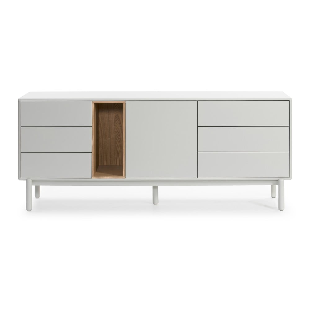 Krémszínű komód 180x76x40 cm Corvo – Teulat