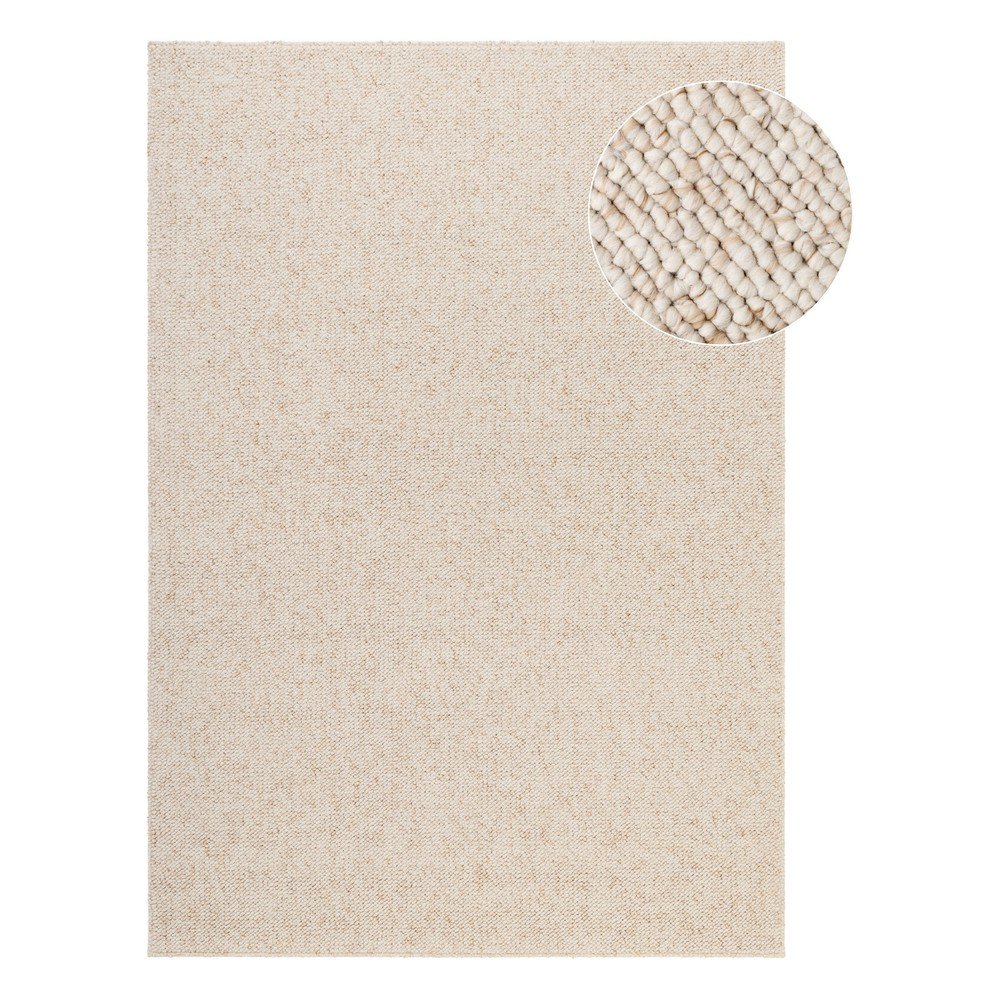 Krémszínű mosható szőnyeg 120x170 cm Rocco Cream – Elle Decoration