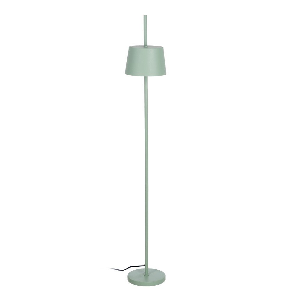 Mentazöld állólámpa fém búrával (magasság 150 cm) – Ixia