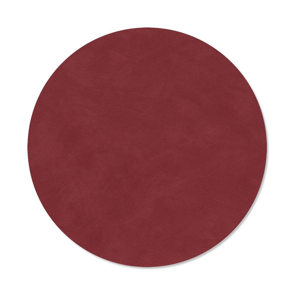 Öko bőr tányéralátét ø 30 cm Circle M Nupo – LIND DNA