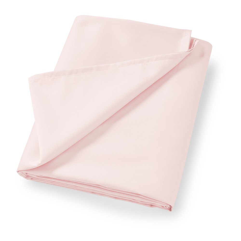 Rózsaszín pamut-szatén lepedő 230x260 cm Cotton Sateen – Bianca