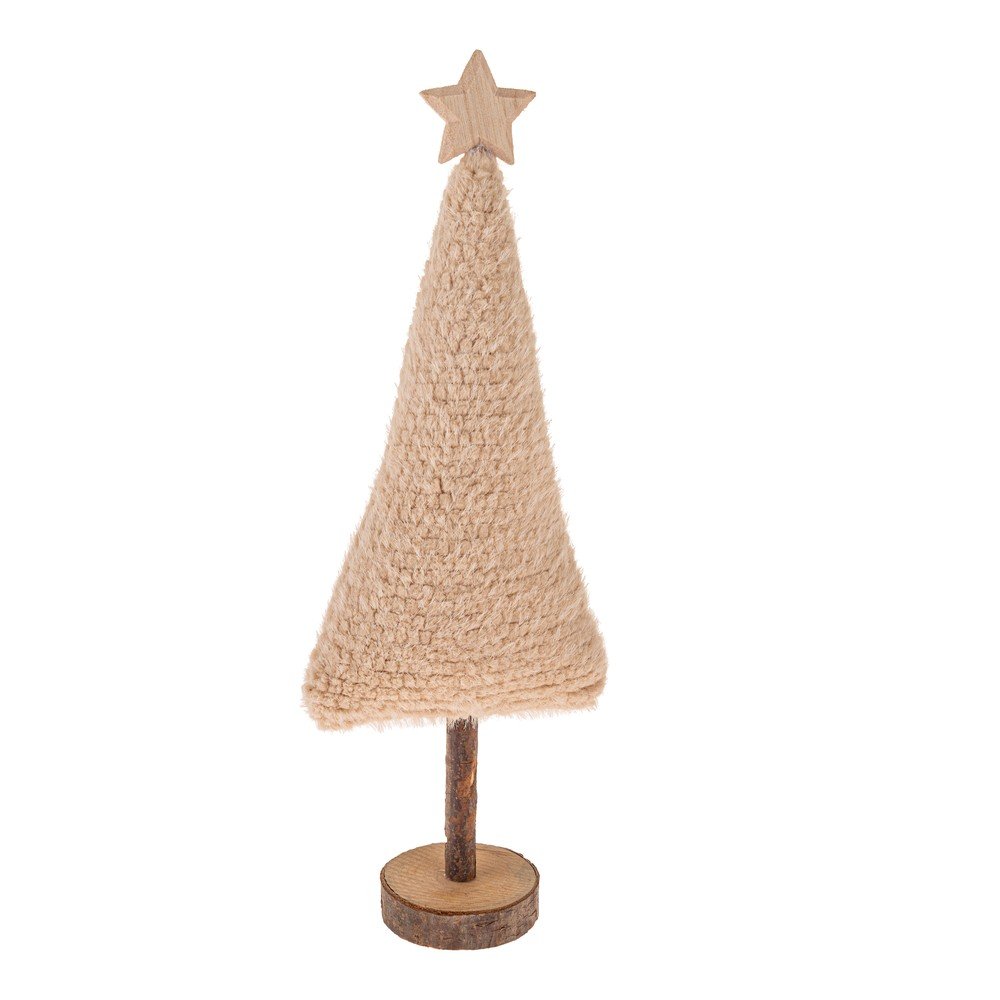 Textil karácsonyi figura (magasság 36
