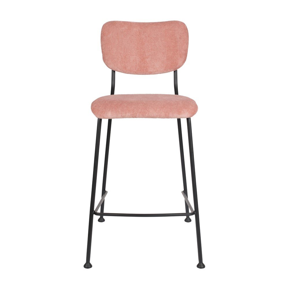 Világos rózsaszín bárszék szett 2 db-os 92 cm Benson – Zuiver