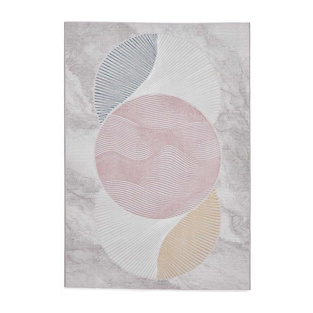 Világoskék-világos rózsaszín szőnyeg 120x170 cm Creation – Think Rugs