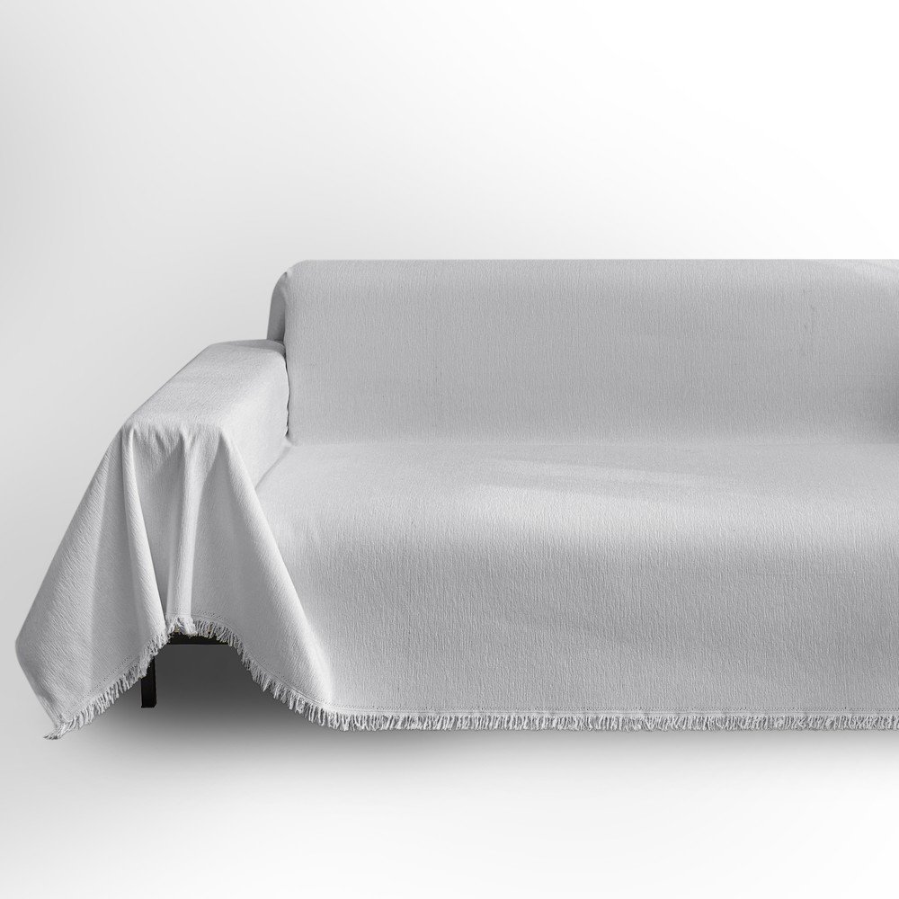 Világosszürke kétszemélyes kanapé huzat Talo – Filumi