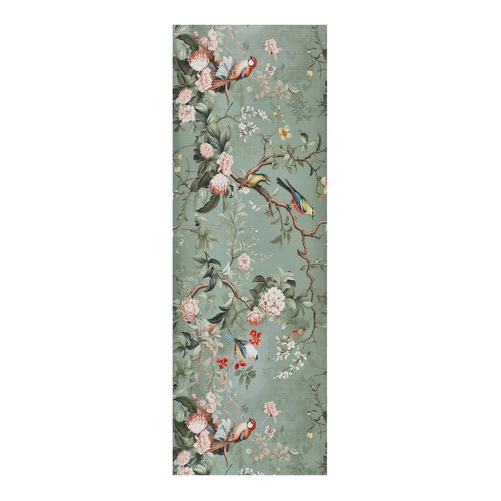 Világoszöld mosható futószőnyeg 52x100 cm Ricci Monet – Universal