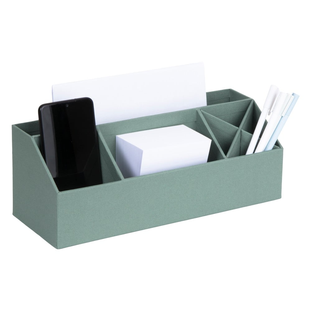Zöld karton rendszerező írószerekhez Elisa Canvas Paper Laminate – Bigso