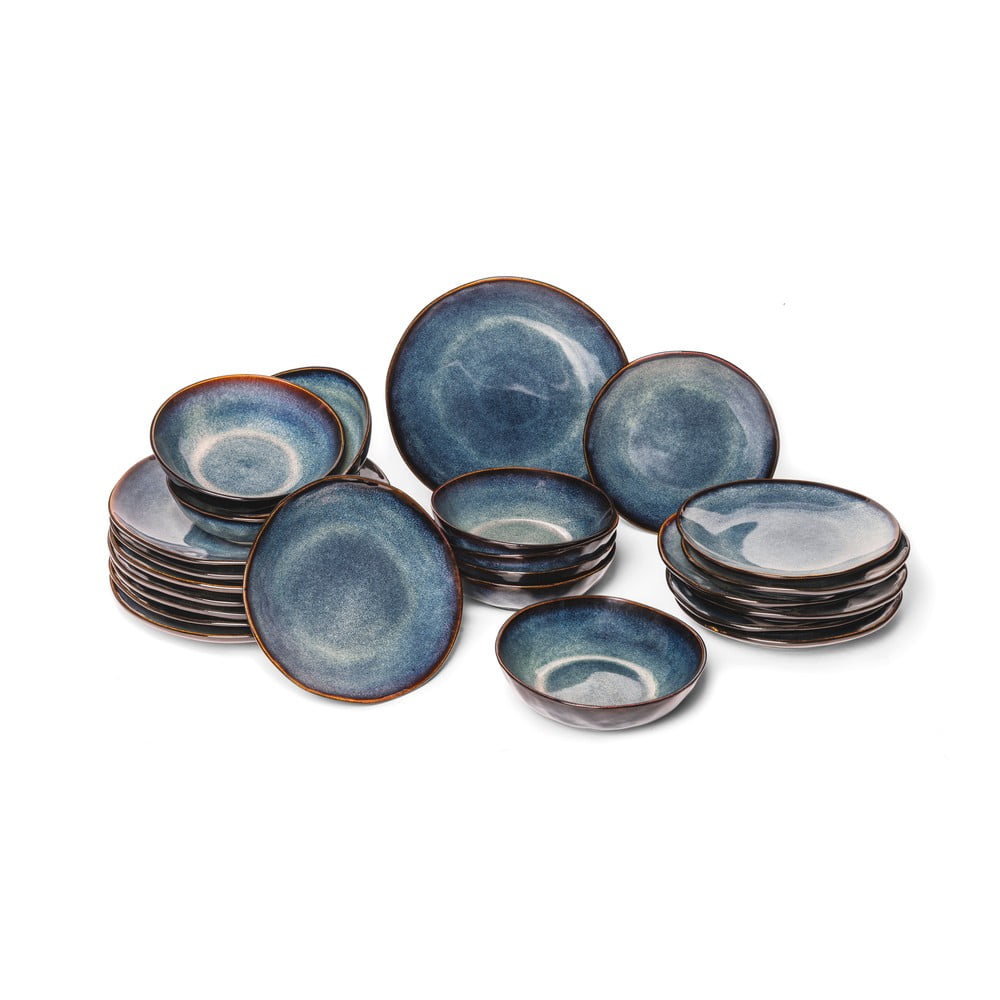 Agyagkerámia étkészlet 24 db-os Royal – Bonami Selection