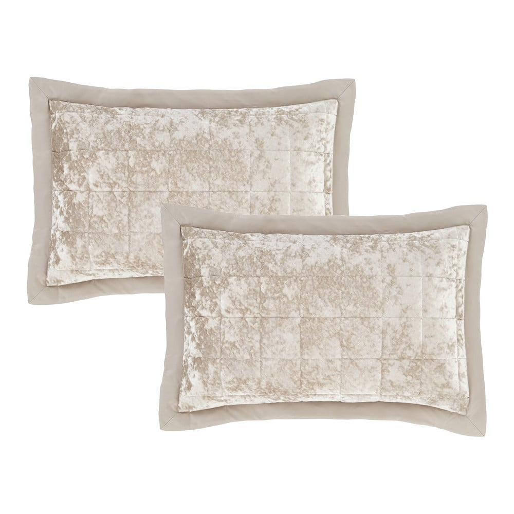 Bársony párnahuzat szett 2 db-os 75x50 cm Crushed Velvet – Catherine Lansfield