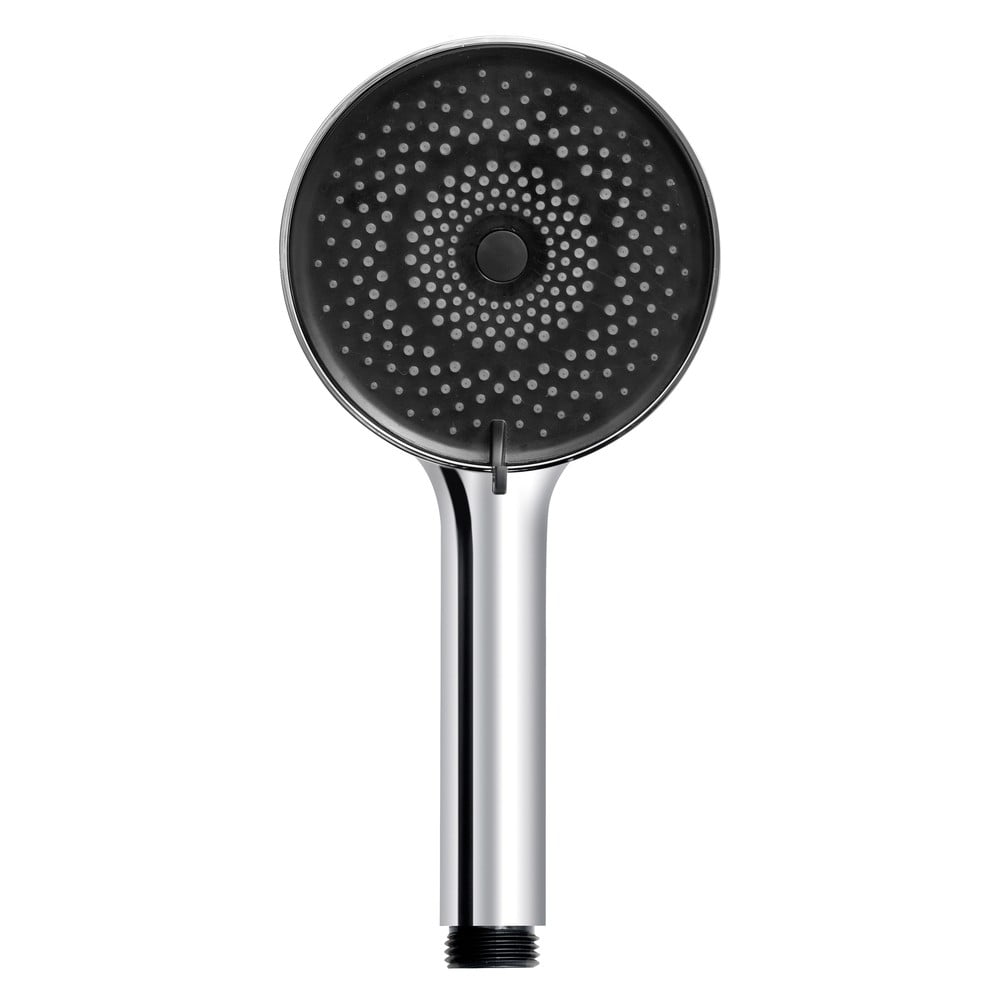 Ezüstszínű műanyag zuhanyfej ø 12 cm Softwater – Wenko