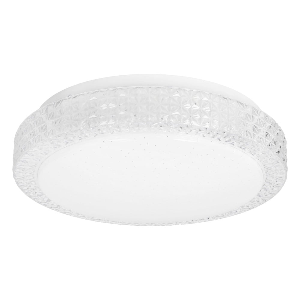 Fehér LED mennyezeti lámpa 27x27 cm Rabel – Candellux Lighting