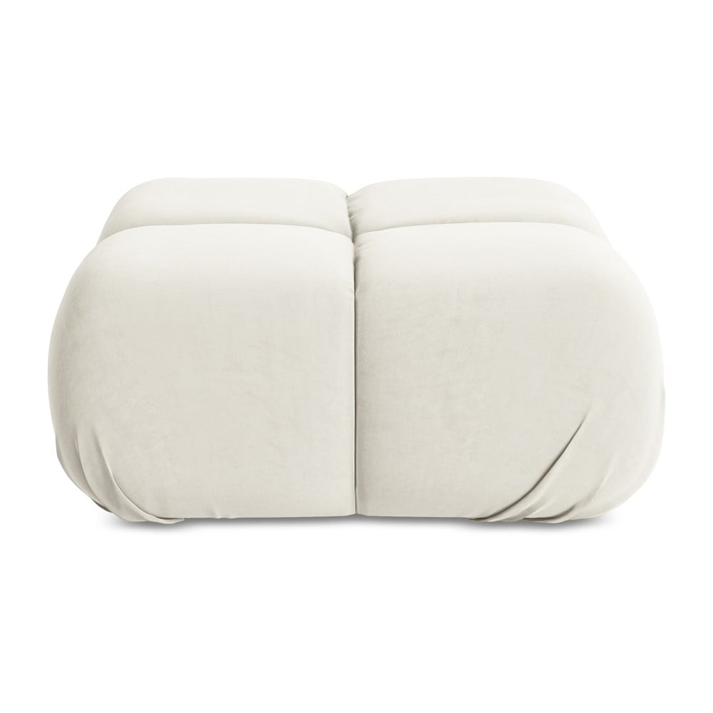 Fehér bársony moduláris lábtartó Lokua – Makamii