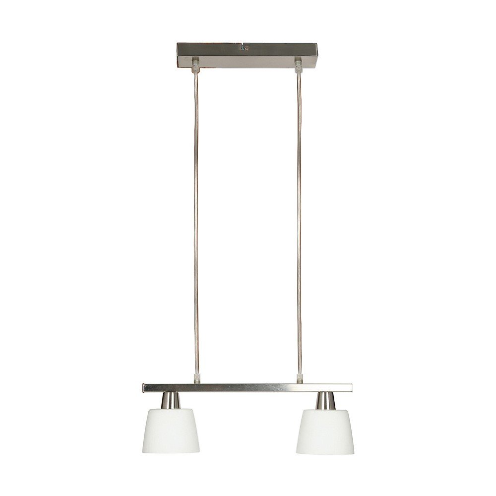 Fehér mennyezeti lámpa üveg búrával 40x11 cm Hybryda – Candellux Lighting