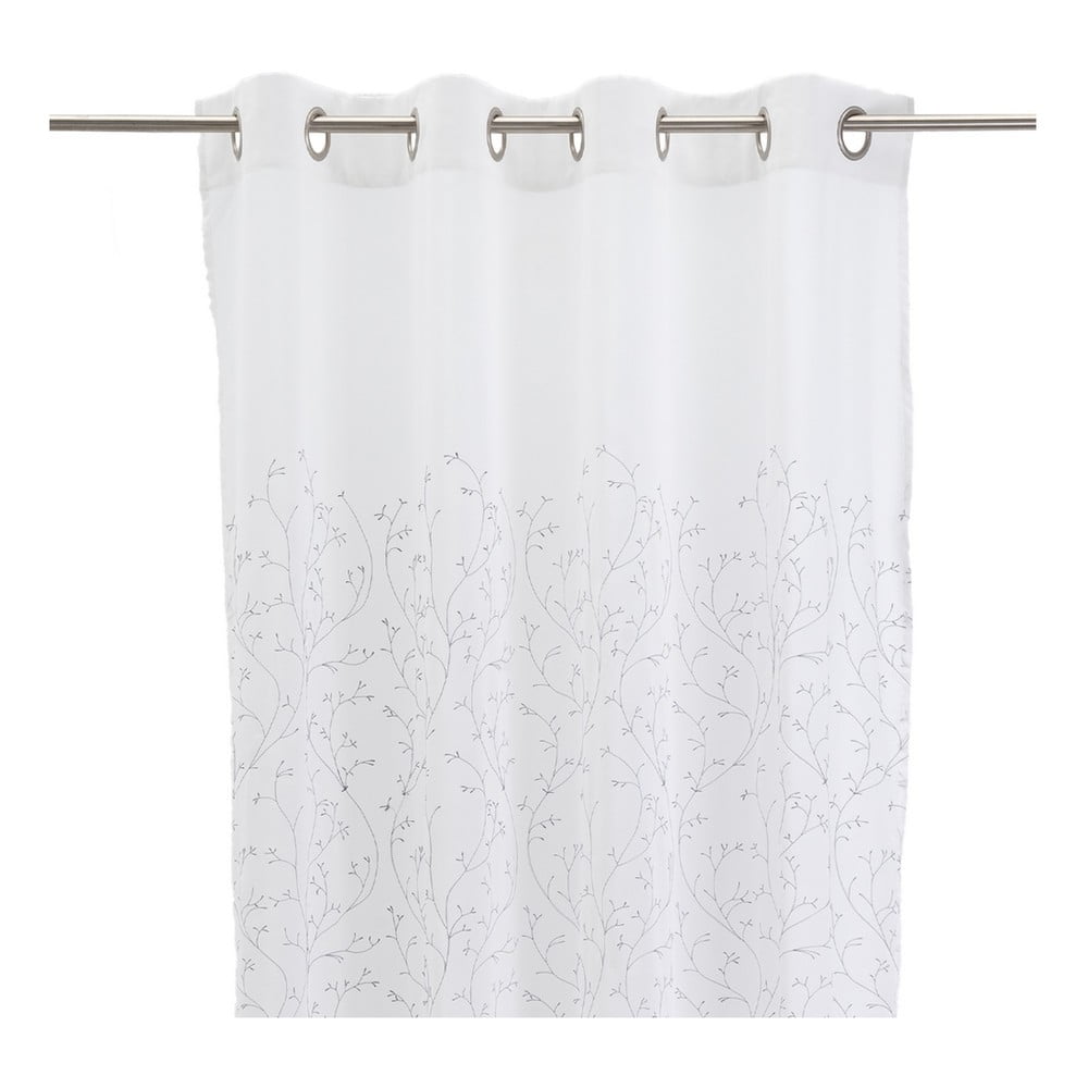 Fehér-szürke fényáteresztő függöny 140x260 cm Grow – Casa Selección