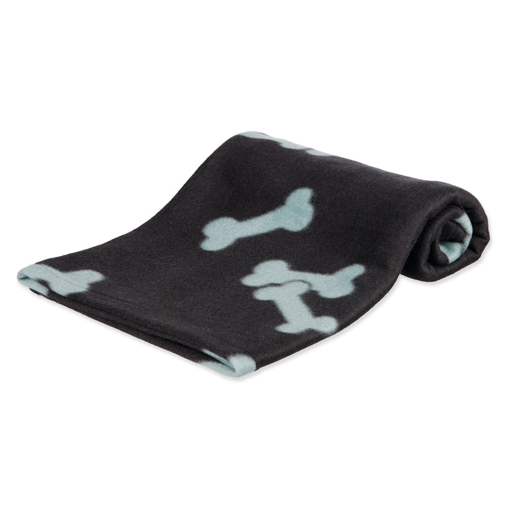 Fekete fleece takaró kutyáknak 100x70 cm Trixie Barney – Plaček Pet Products
