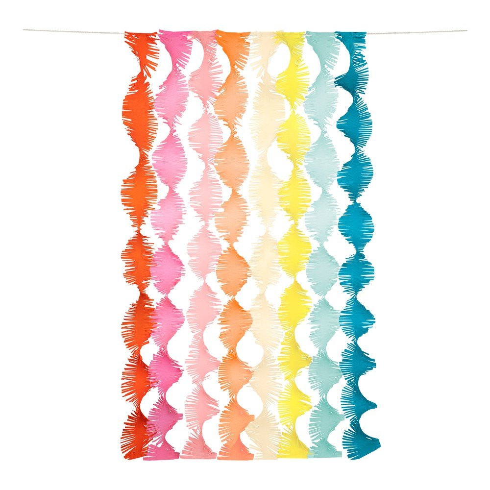 Girland Rainbow Twisty Fringe – Meri Meri