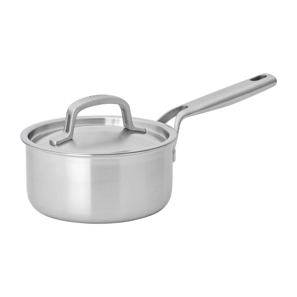 Indukciós tűzhelyhez alkalmas rozsdamentes acél edény fedővel 1