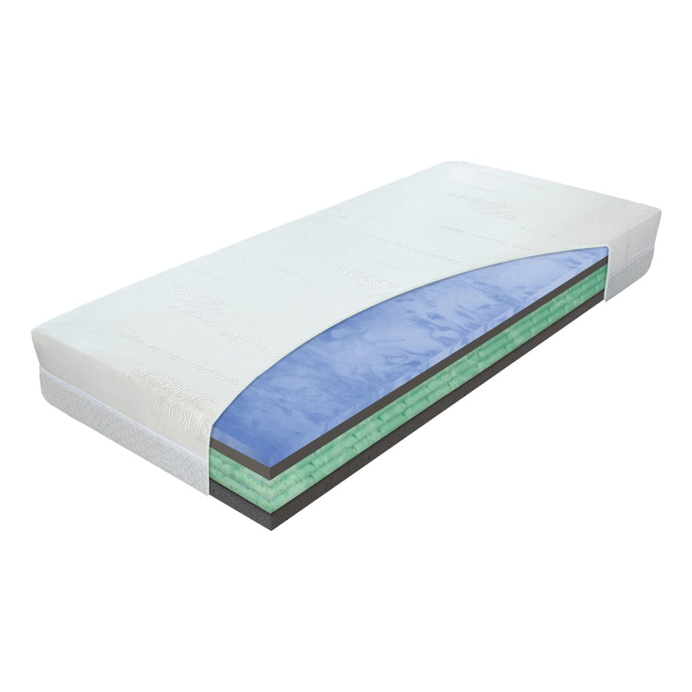 Közepes keménységű hab matrac 180x200 cm Airspring Biogreen – Materasso