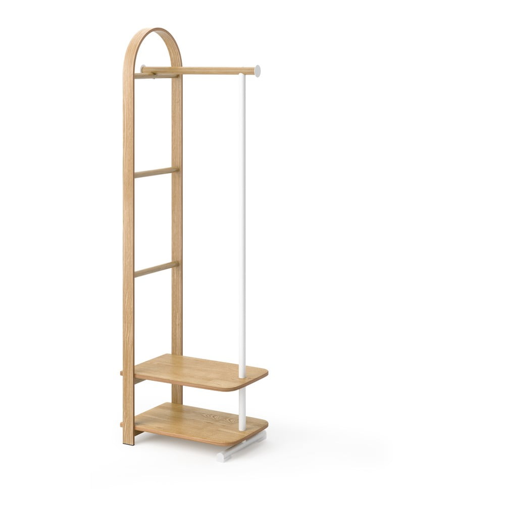 Natúr színű kőrisfa előszoba bútor 37x167x54 cm Bellwood – Umbra