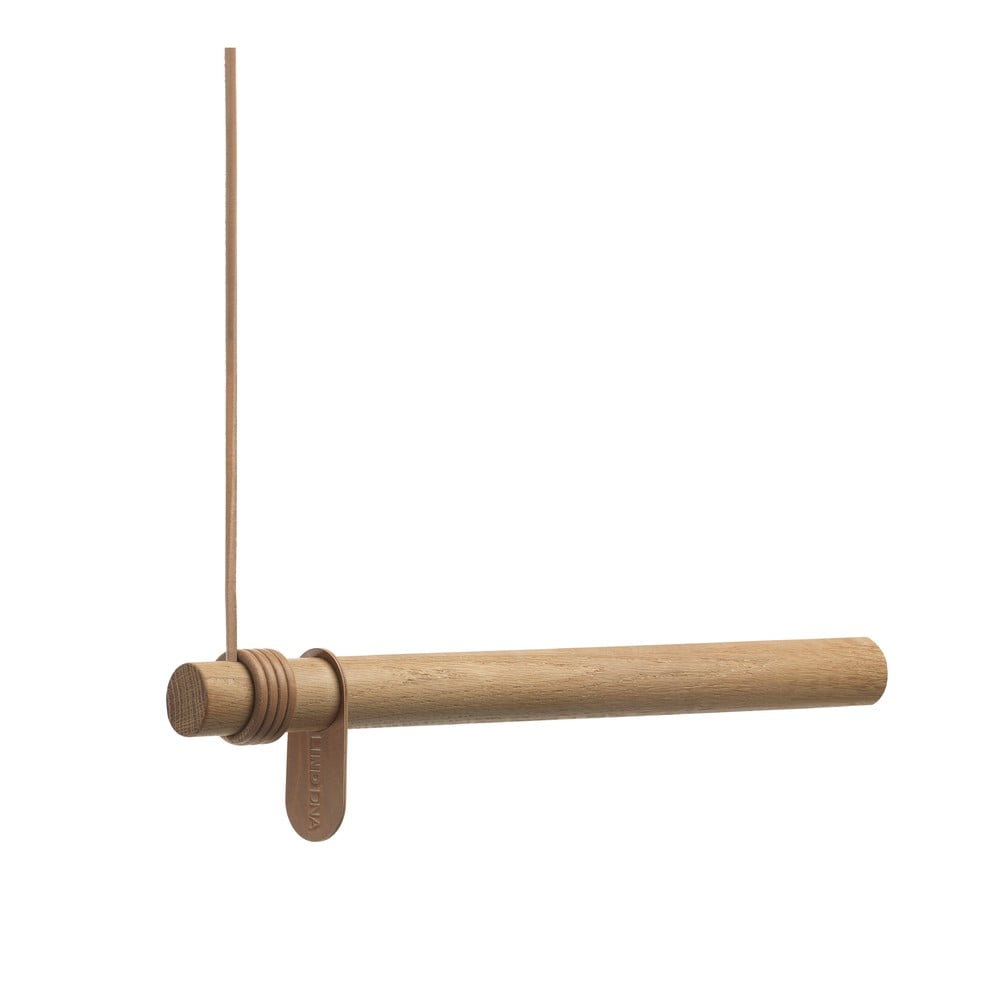 Natúr színű tölgyfa fali fogas 50 cm Swing – LIND DNA