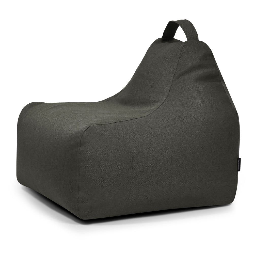 Sötétszürke gyerek babzsákfotel Game Amuse – SLOWDOWN