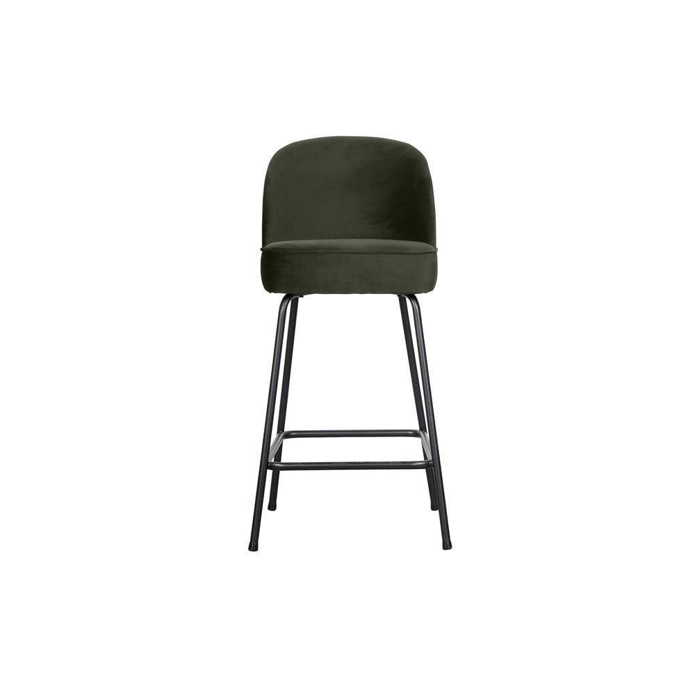Sötétzöld bársony bárszék (ülésmagasság 64 cm) Vogue – WOOOD