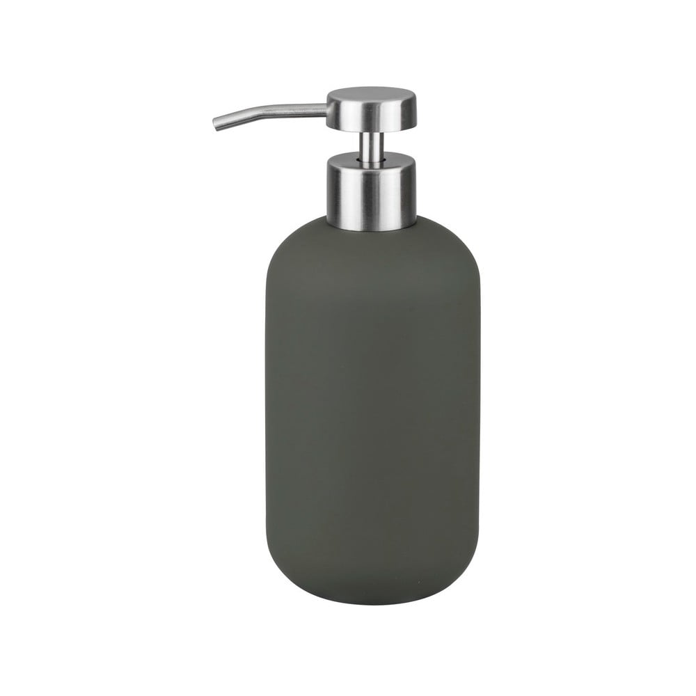 Sötétzöld kerámia szappanadagoló 120 ml Lotus Play – Mette Ditmer Denmark