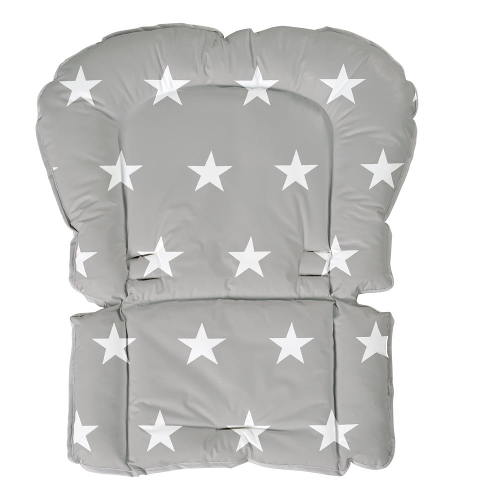 Szürke etetőszék huzat Little Stars – Roba
