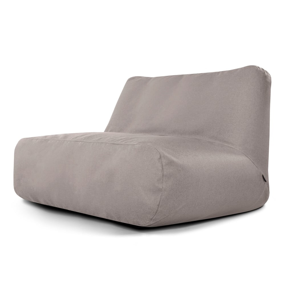 Szürkésbézs babzsákfotel Sofa Tube – SLOWDOWN