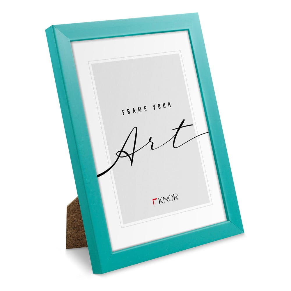 Türkiz fali képkeret 32x42 cm – knor