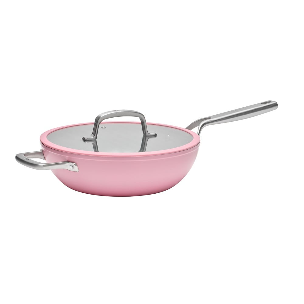 Wok serpenyő fedővel-kerámia felülettel ø 28 cm Meda 3.0 – FABINI