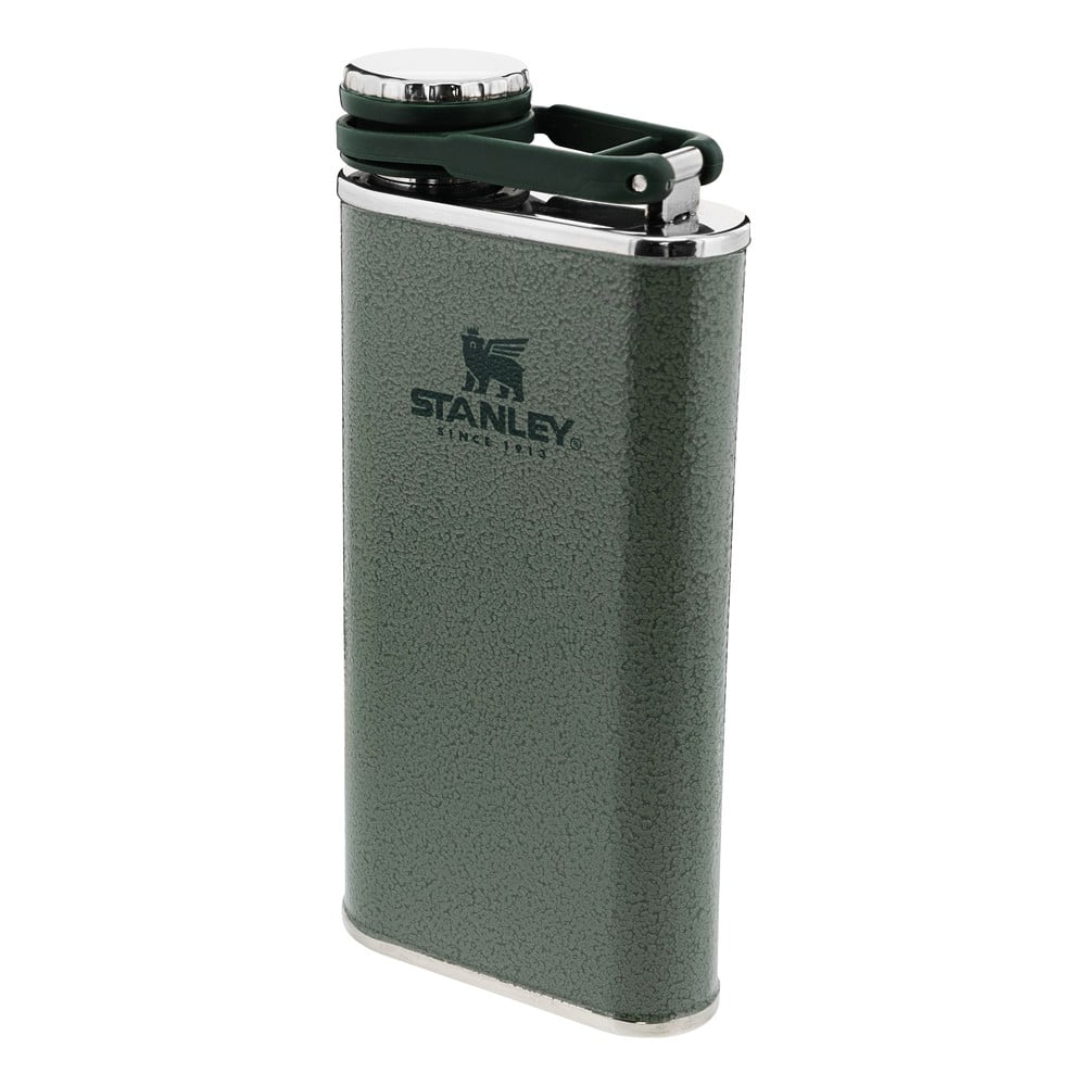 Zöld rozsdamentes acél laposüveg 230 ml Easy-Fill width mouth Flash – Stanley