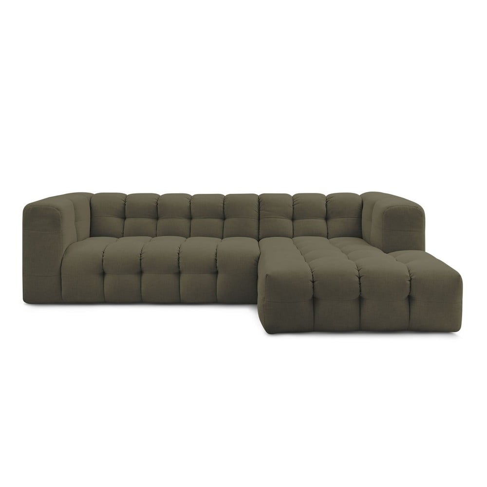 Zöld sarokkanapé (jobb oldali) Cloud – Bobochic Paris