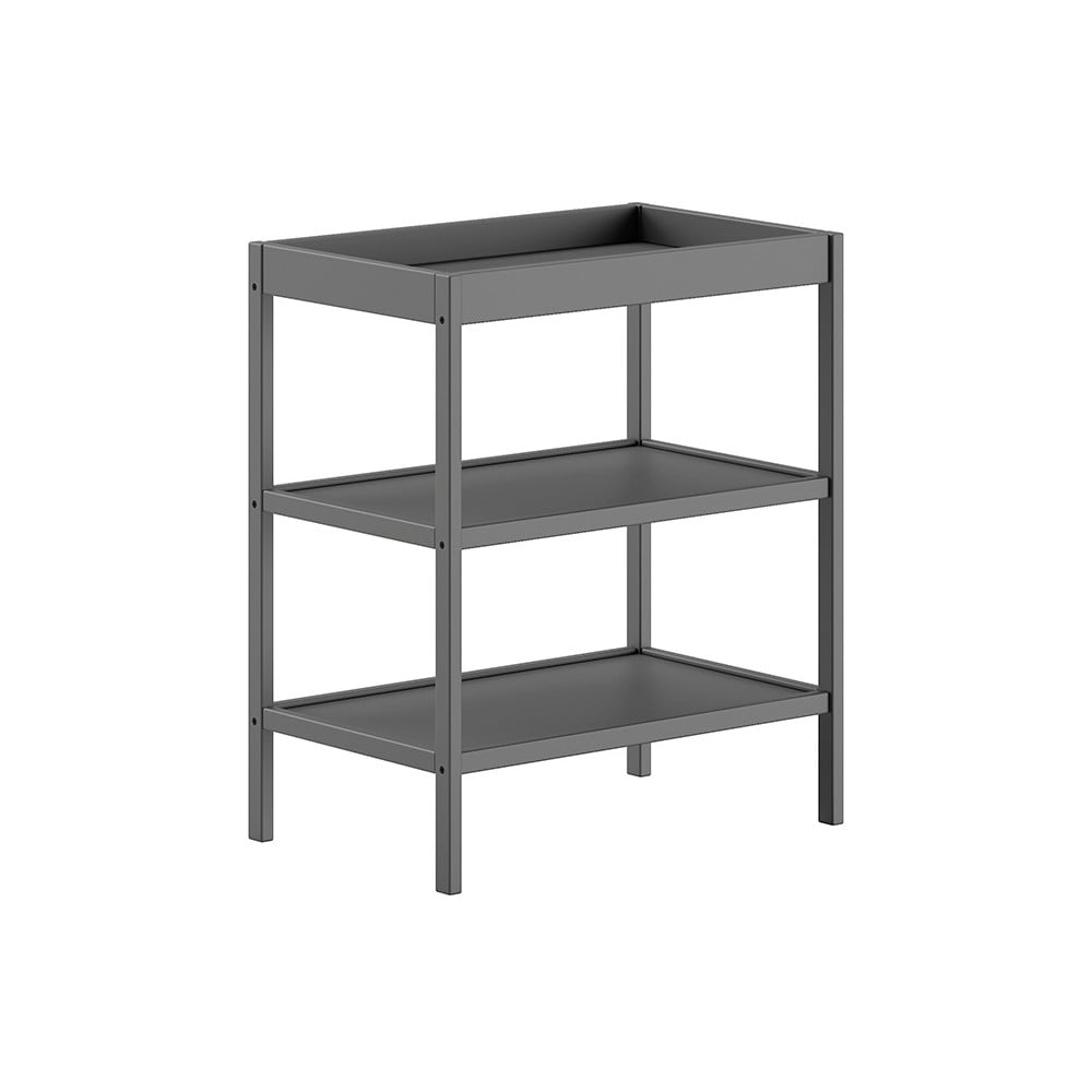 Antracitszürke bükkfa pelenkázó asztal Dino – Vipack