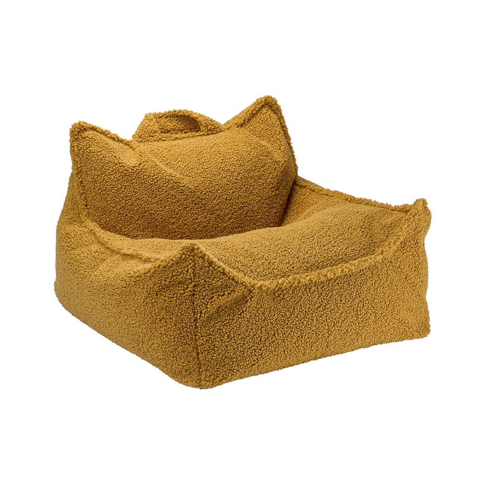 Barna buklé gyerek babzsákfotel Chair – Wigiwama