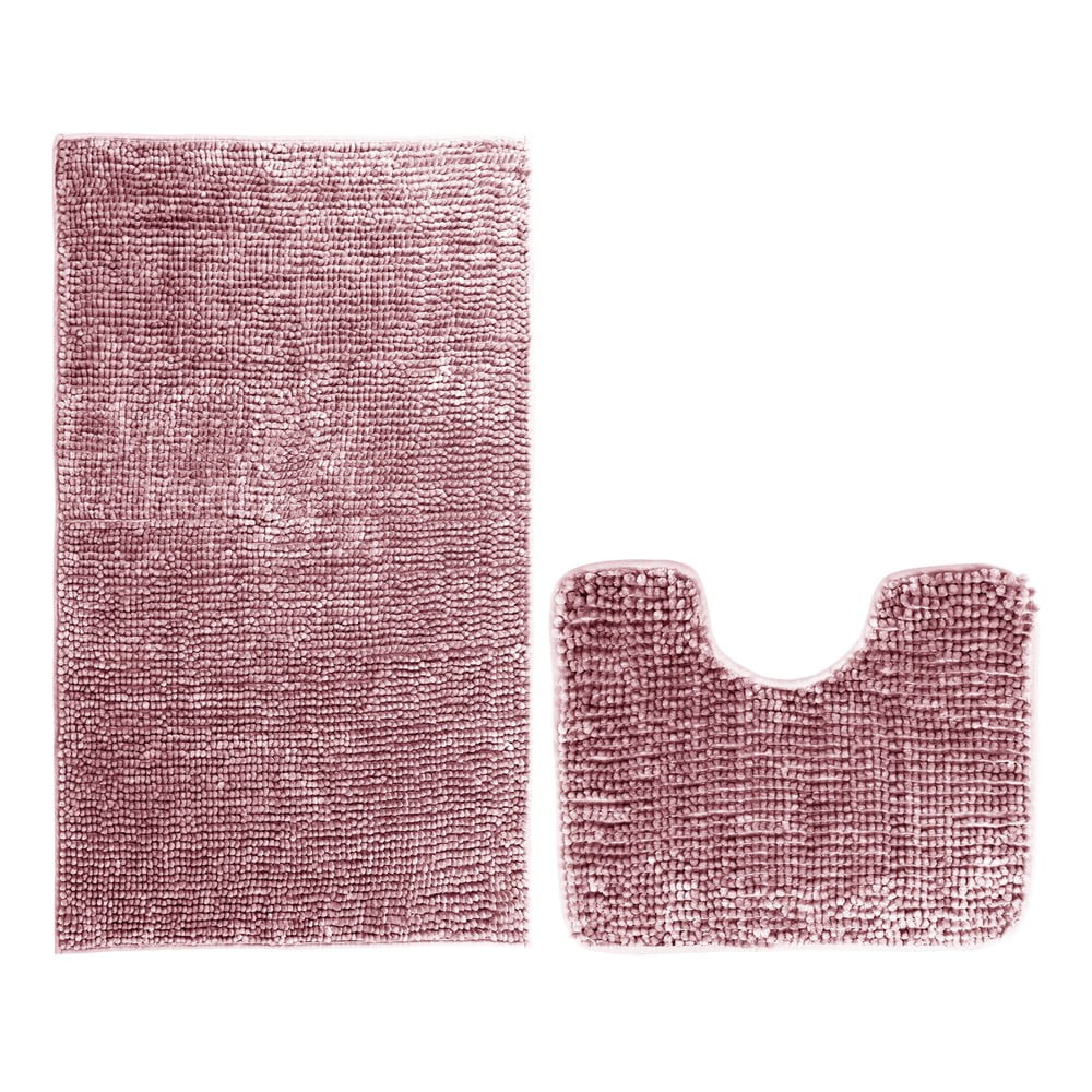 Bati 2 db-os lila fürdőszobai kilépő szett - AmeliaHome