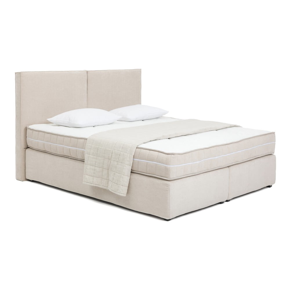 Bézs boxspring ágy 180x200 cm Olia Bold – Bonami Selection