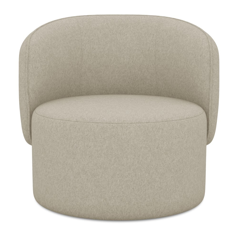 Bézs fotel Ipo – Makamii