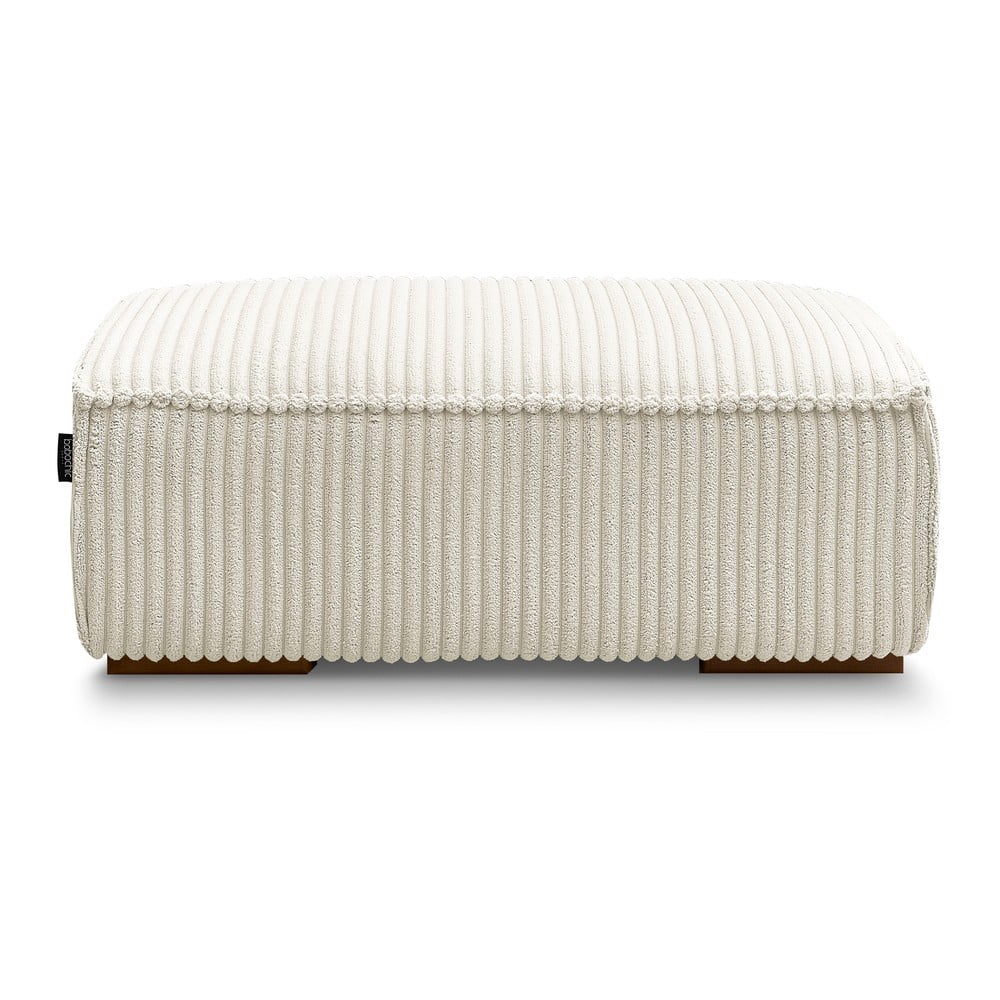 Bézs kordbársony lábtartó Chelsea – Bobochic Paris