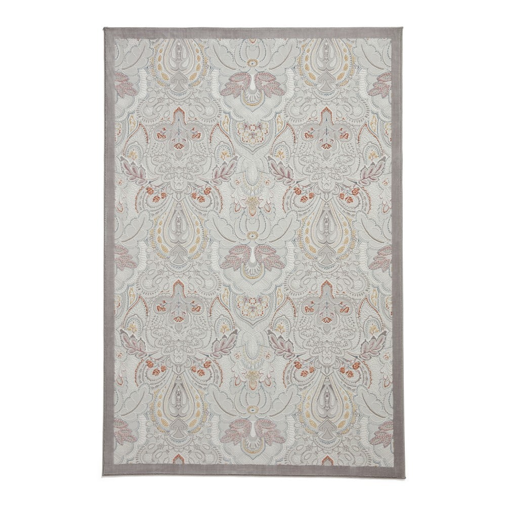 Elefántcsont színű szőnyeg 200x290 cm Damask Pearl – Think Rugs
