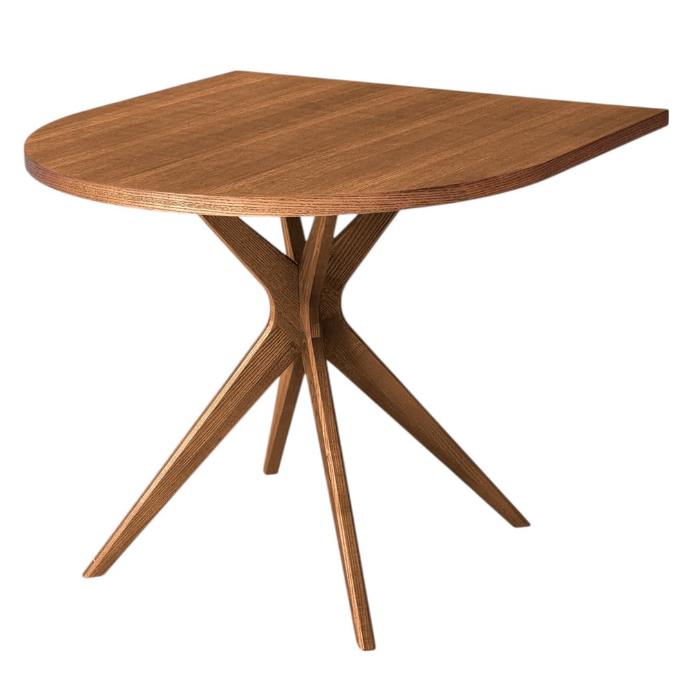 Étkezőasztal tölgyfa dekorral 90x90 cm Jubi – Ragaba