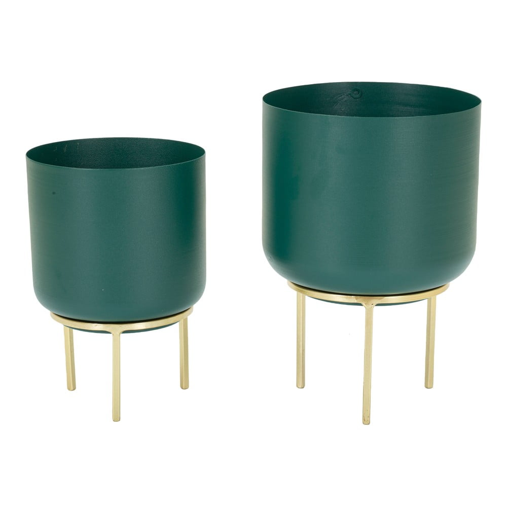 Fém kaspó szett 2 db-os ø 20 cm Grent – Mauro Ferretti