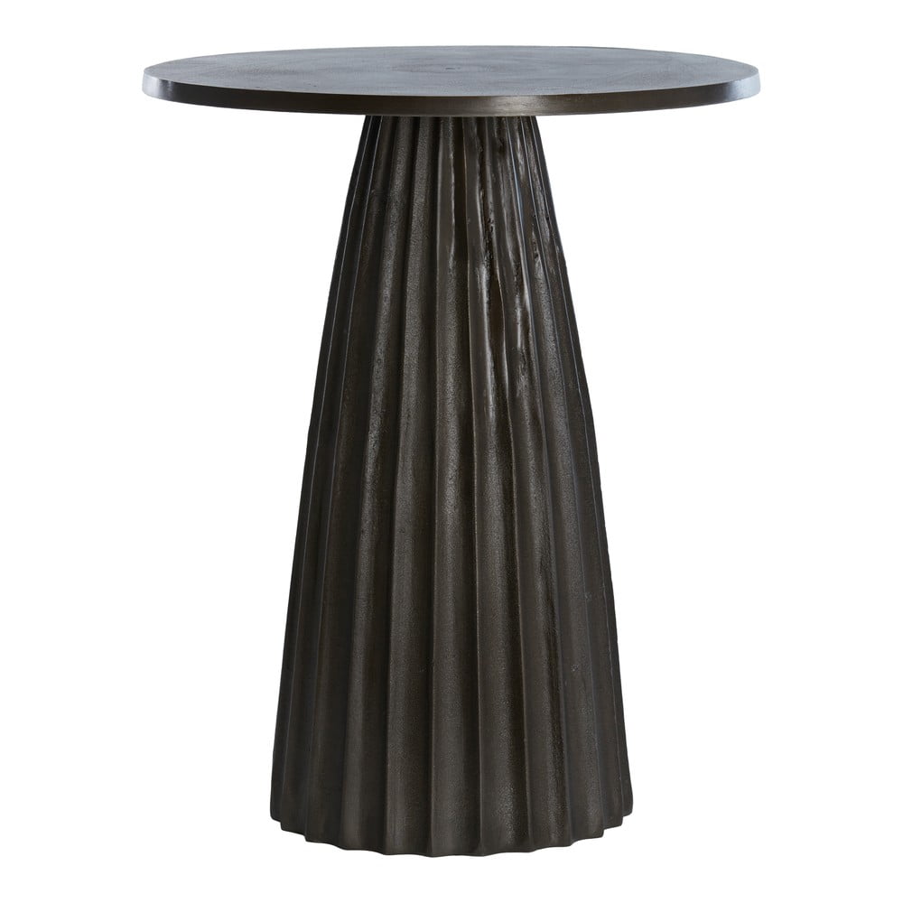 Fém kerek tárolóasztal ø 45 cm Veglia – Light & Living