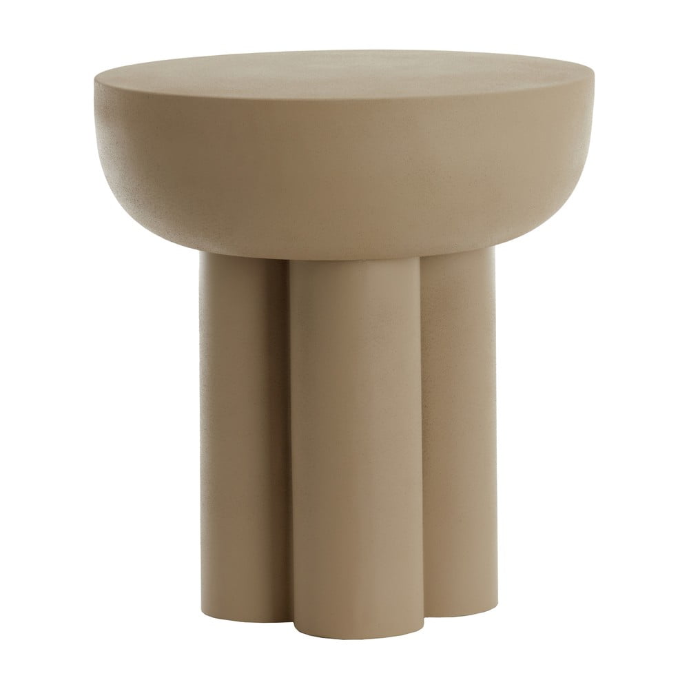 Fém kerek tárolóasztal ø 46 cm Mikola – Light & Living