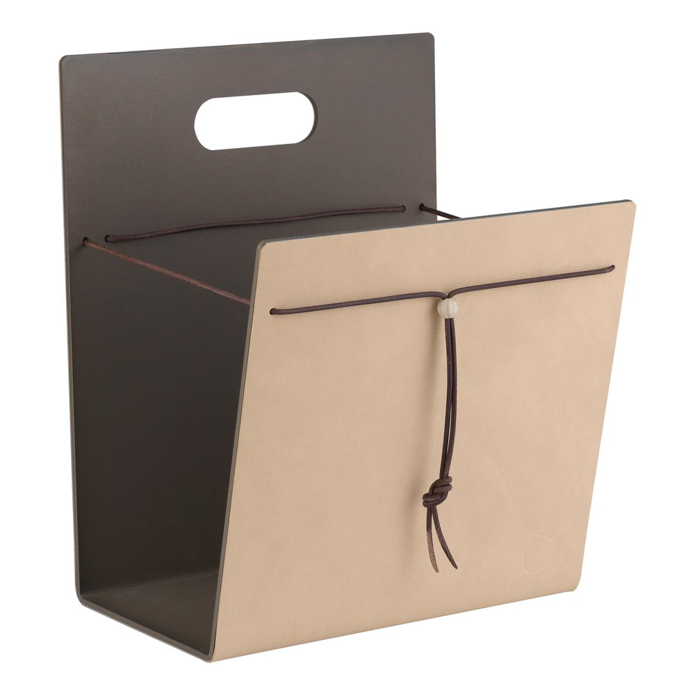 Fém-öko bőr újságtartó állvány Nupo M – LIND DNA