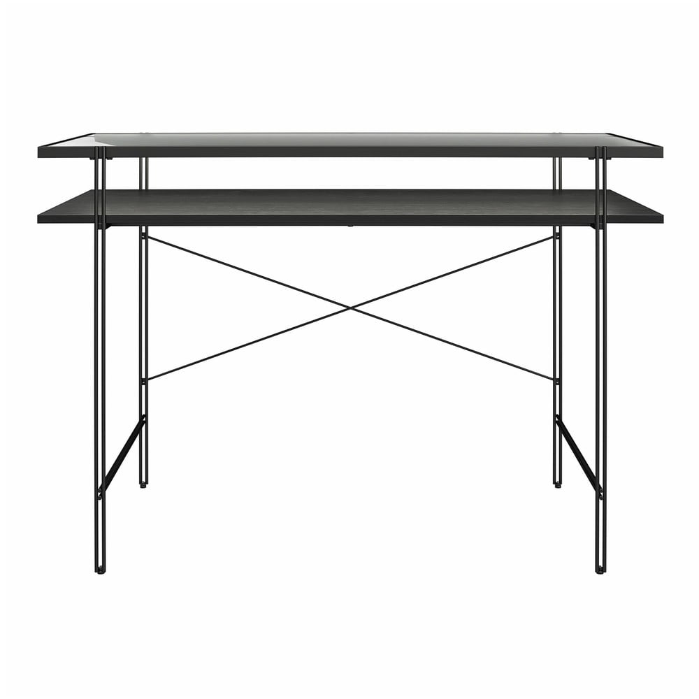 Íróasztal üveg asztallappal 49x108 cm Wainwright – Støraa