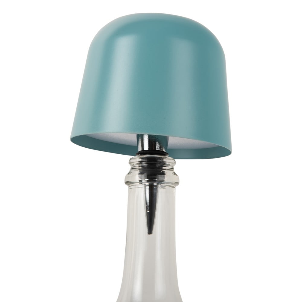 Kék LED asztali lámpa üvegre